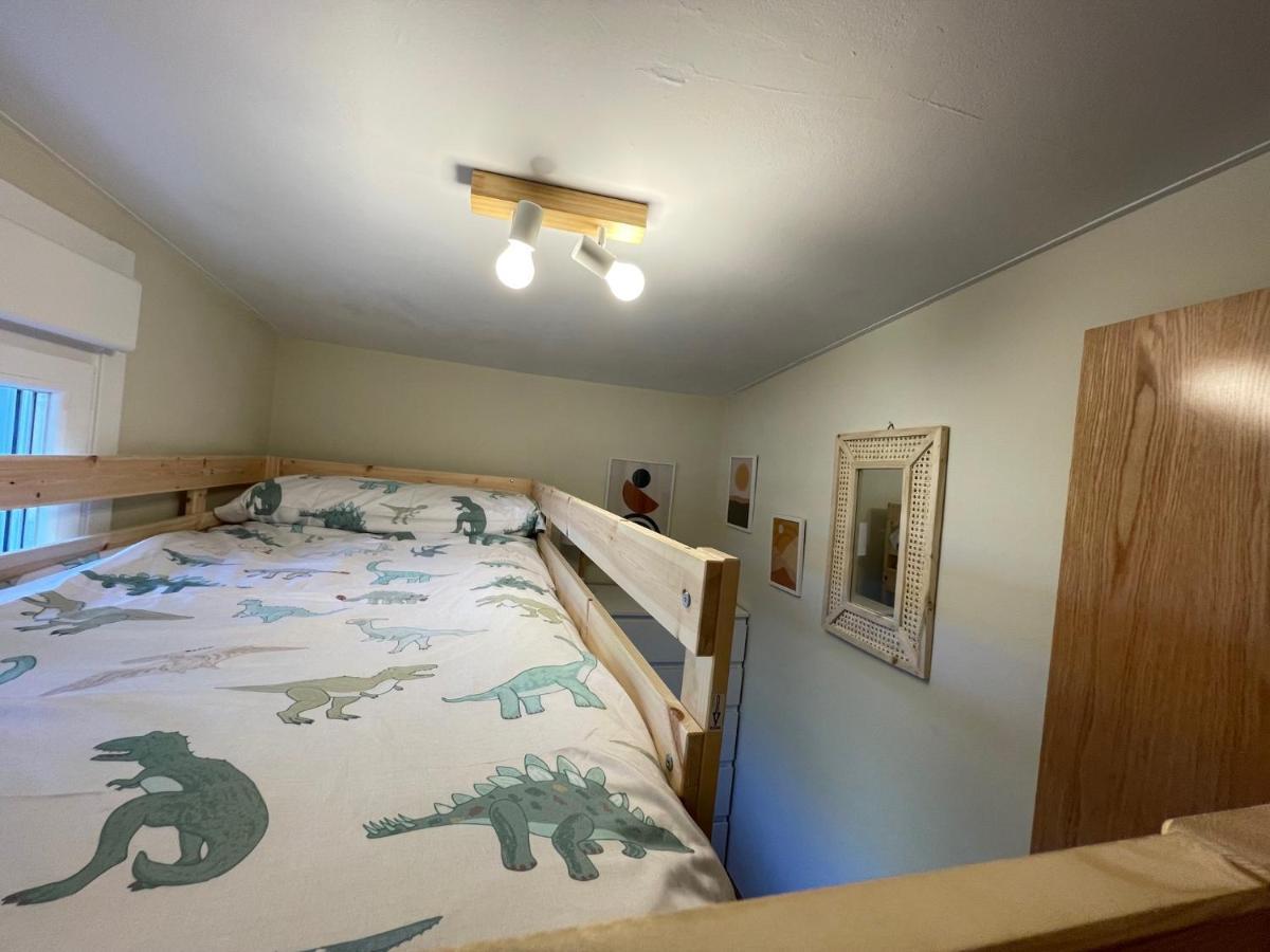 Casita Independiente Y Tres Apartamentos Con Piscina Ladeira Playa Baiona Esterno foto