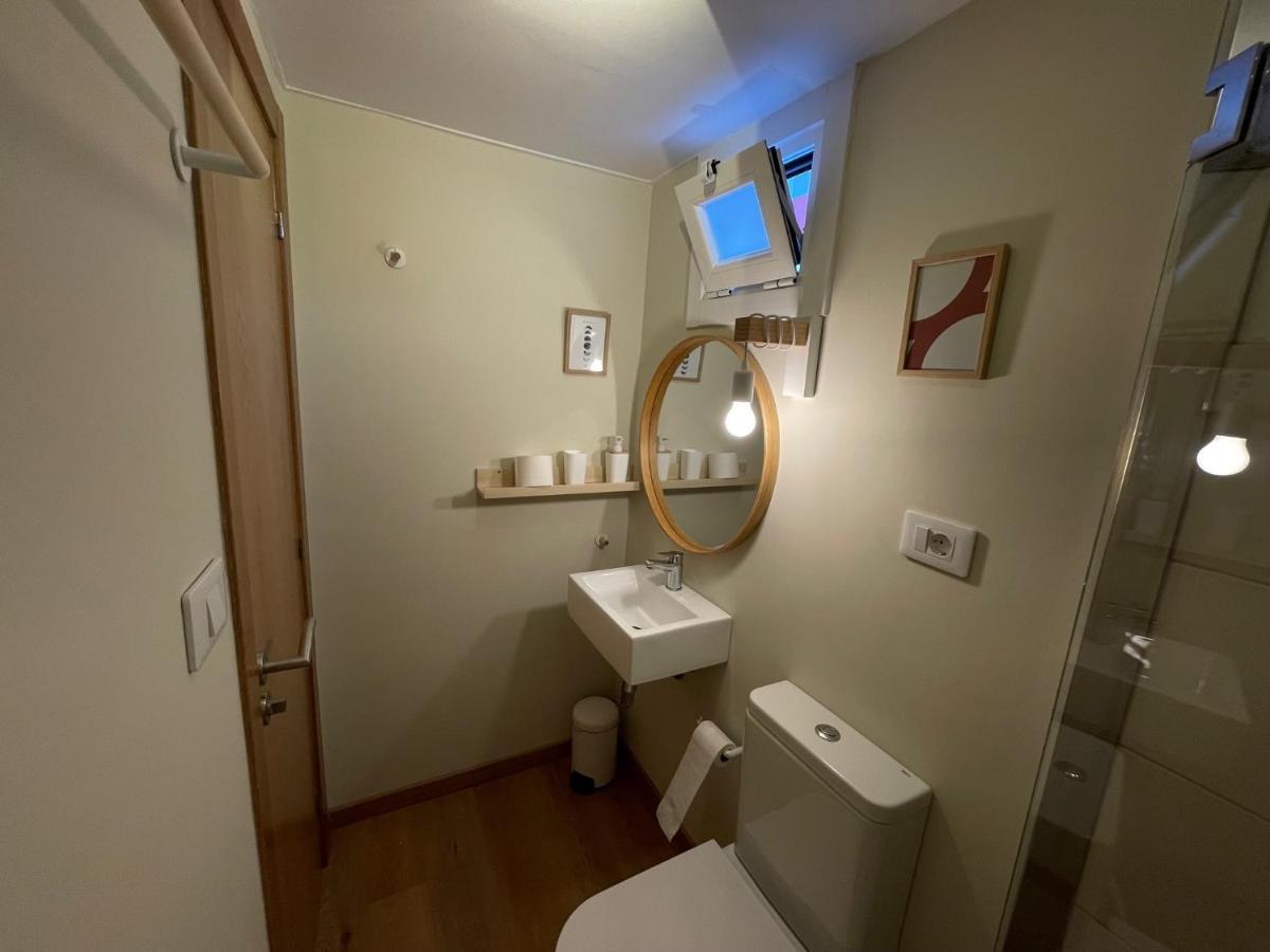 Casita Independiente Y Tres Apartamentos Con Piscina Ladeira Playa Baiona Esterno foto