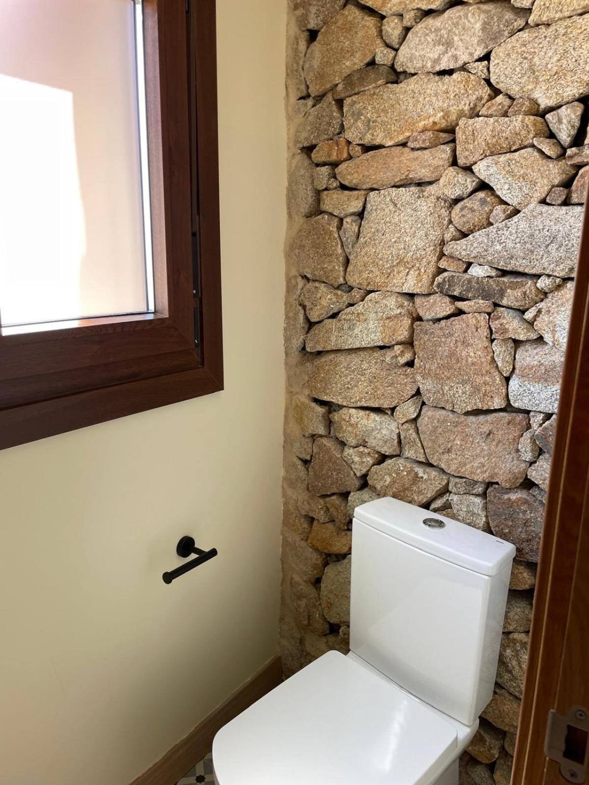 Casita Independiente Y Tres Apartamentos Con Piscina Ladeira Playa Baiona Esterno foto