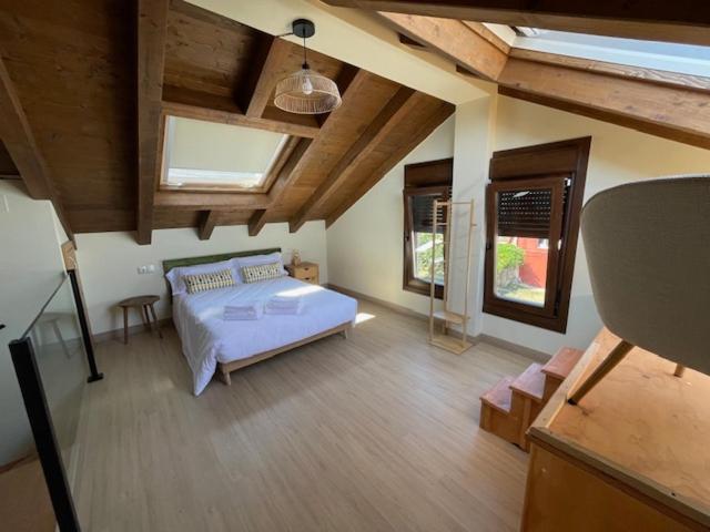 Casita Independiente Y Tres Apartamentos Con Piscina Ladeira Playa Baiona Esterno foto