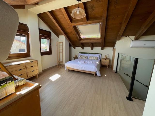 Casita Independiente Y Tres Apartamentos Con Piscina Ladeira Playa Baiona Esterno foto